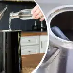 A vízkő percek alatt eltűnik: mit öntsön a vízforralóba ecet