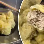 Egy nagyon finom vacsora 20 perc alatt: recept a lusta gombócok receptje öntés nélkül Egy nagyon finom vacsora 20 perc alatt: recept a lusta