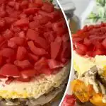 Az első kanál után nem tudsz elszakadni: egy gyönyörű Piroska saláta. Az első kanál után nem tudsz elszakadni: egy gyönyörű Piroska